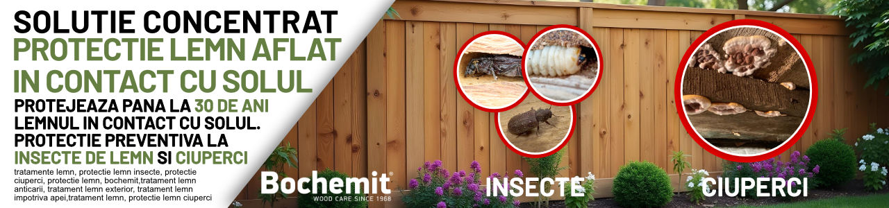 Bochemit Forte Profi - protectie lemn in contact cu solul 1200kg tratamente lemn
